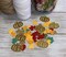 Fall Maple Leaf confetti and gold pumpkins - Halloween Thanksgiving Fall Decorations product 1